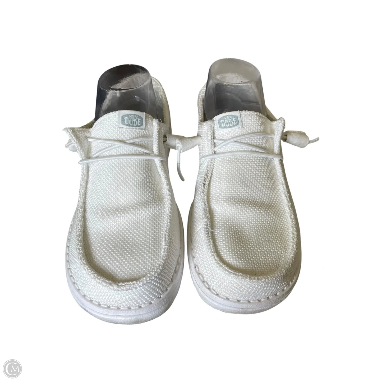 Shoes Flats By Hey Dude In White, Size: 6