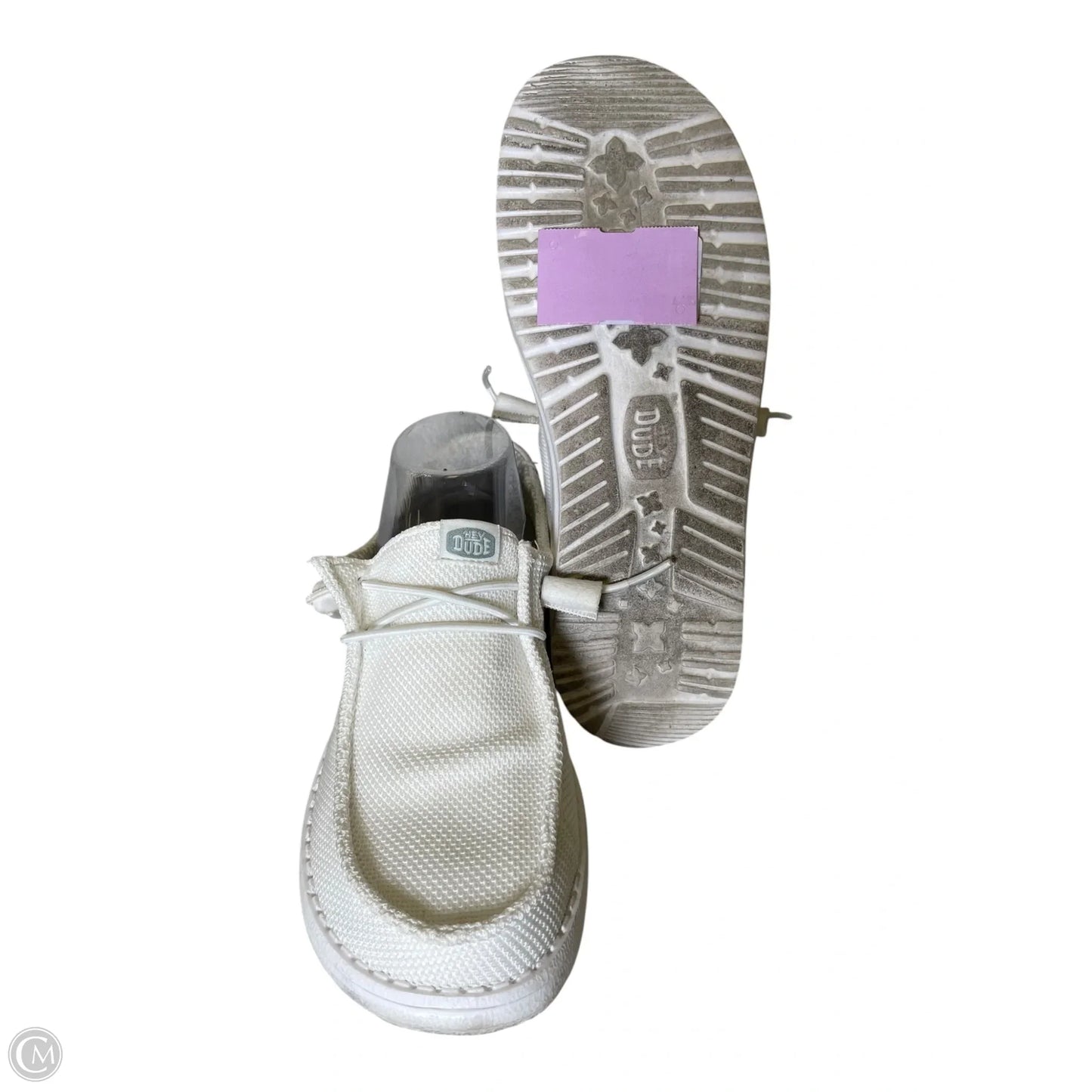Shoes Flats By Hey Dude In White, Size: 6
