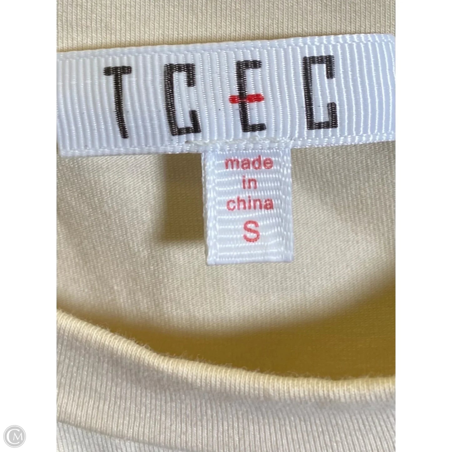 Dress Casual Midi By Tcec In Cream, Size: S