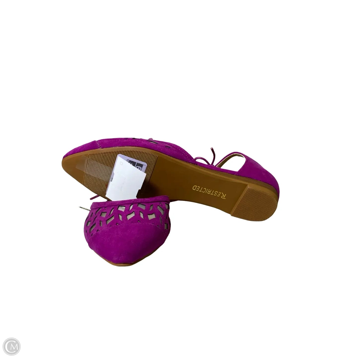 Shoes Flats By Restricted In Purple, Size: 7.5