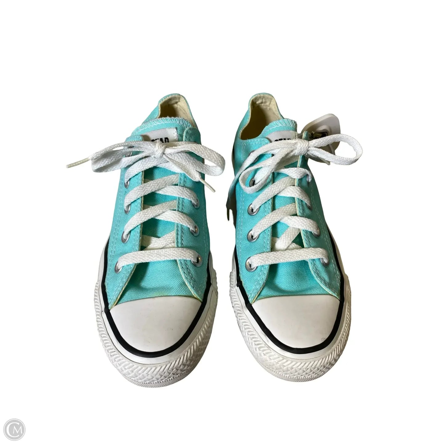 Shoes Sneakers By Converse In Teal, Size: 6
