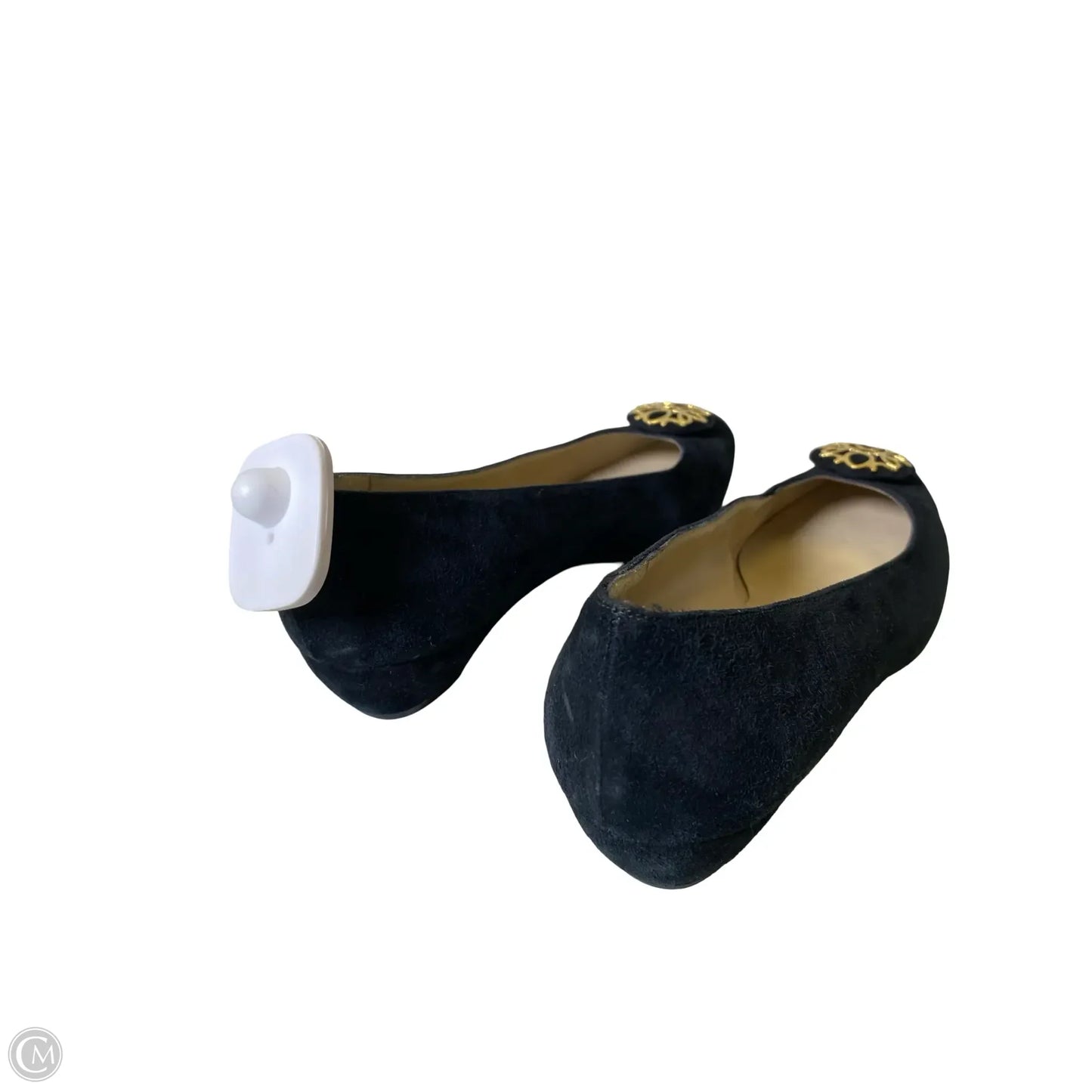 Shoes Luxury Designer By Ferragamo In Black, Size: 8