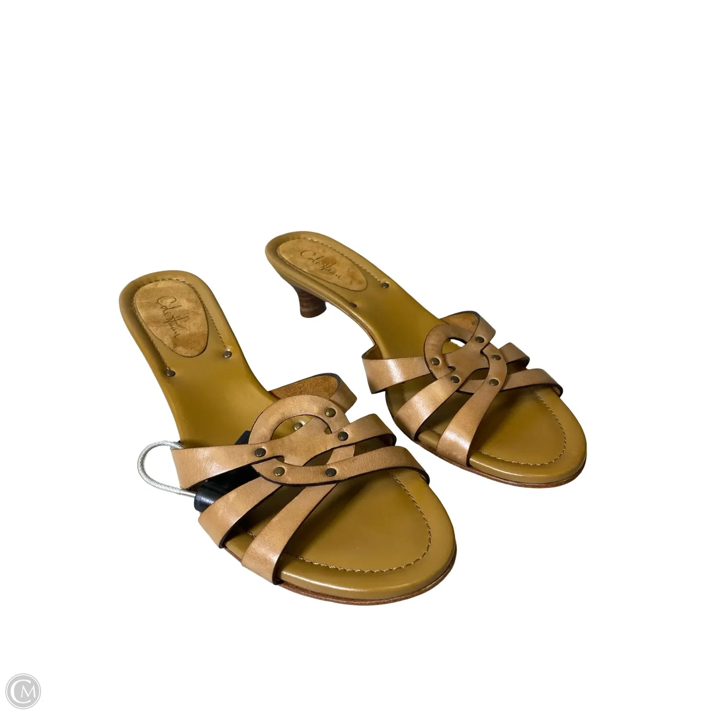 Shoes Heels Kitten By Cole-haan In Tan, Size: 7.5