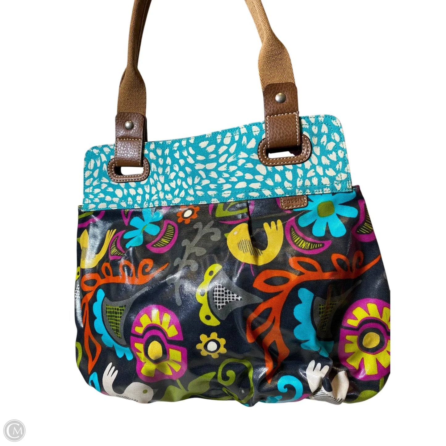 Handbag By Fossil, Size: Large