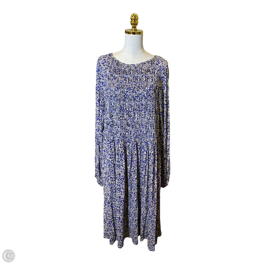 Dress Casual Maxi By Boden In Multi-colored, Size: 2x