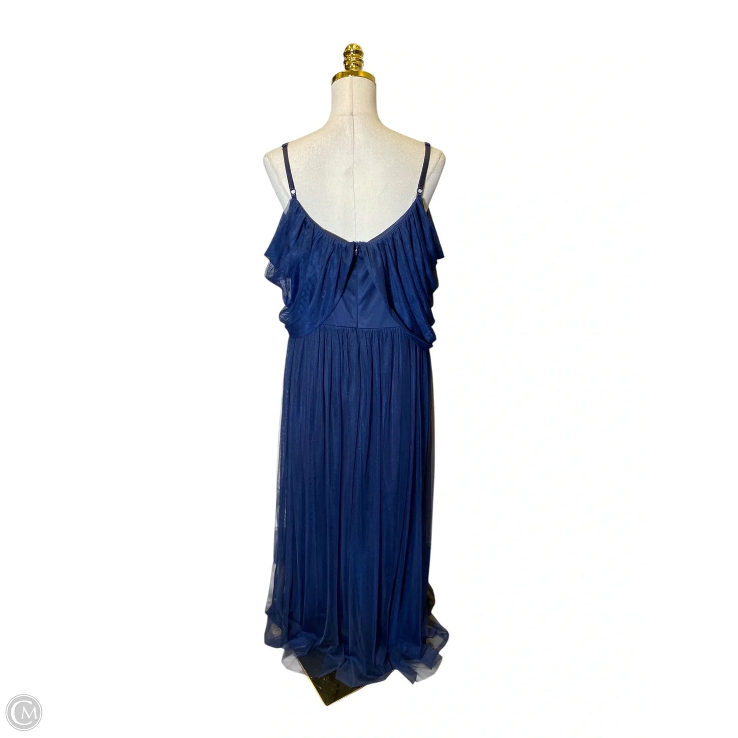 Dress Casual Maxi By Clothes Mentor In Navy, Size: Xl