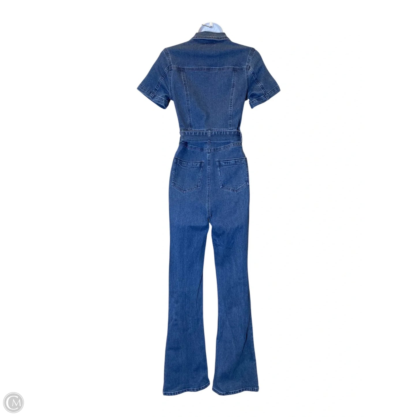 Jumpsuit By Nasty Gal In Blue Denim, Size: S