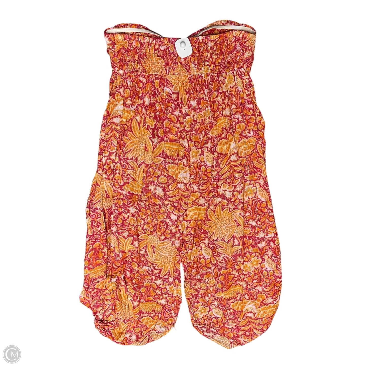 Jumpsuit By Anthropologie In Orange & Pink, Size: Mp