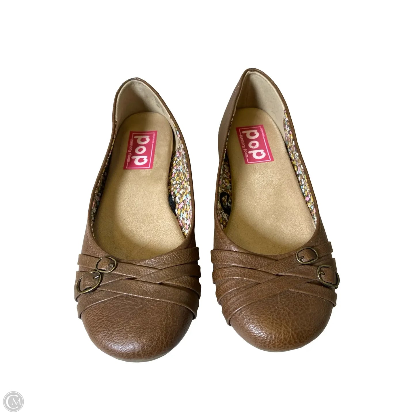 Shoes Flats By Clothes Mentor In Brown, Size: 8
