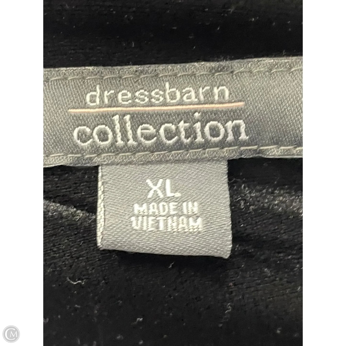 Cardigan By Dressbarn In Black, Size: Xl