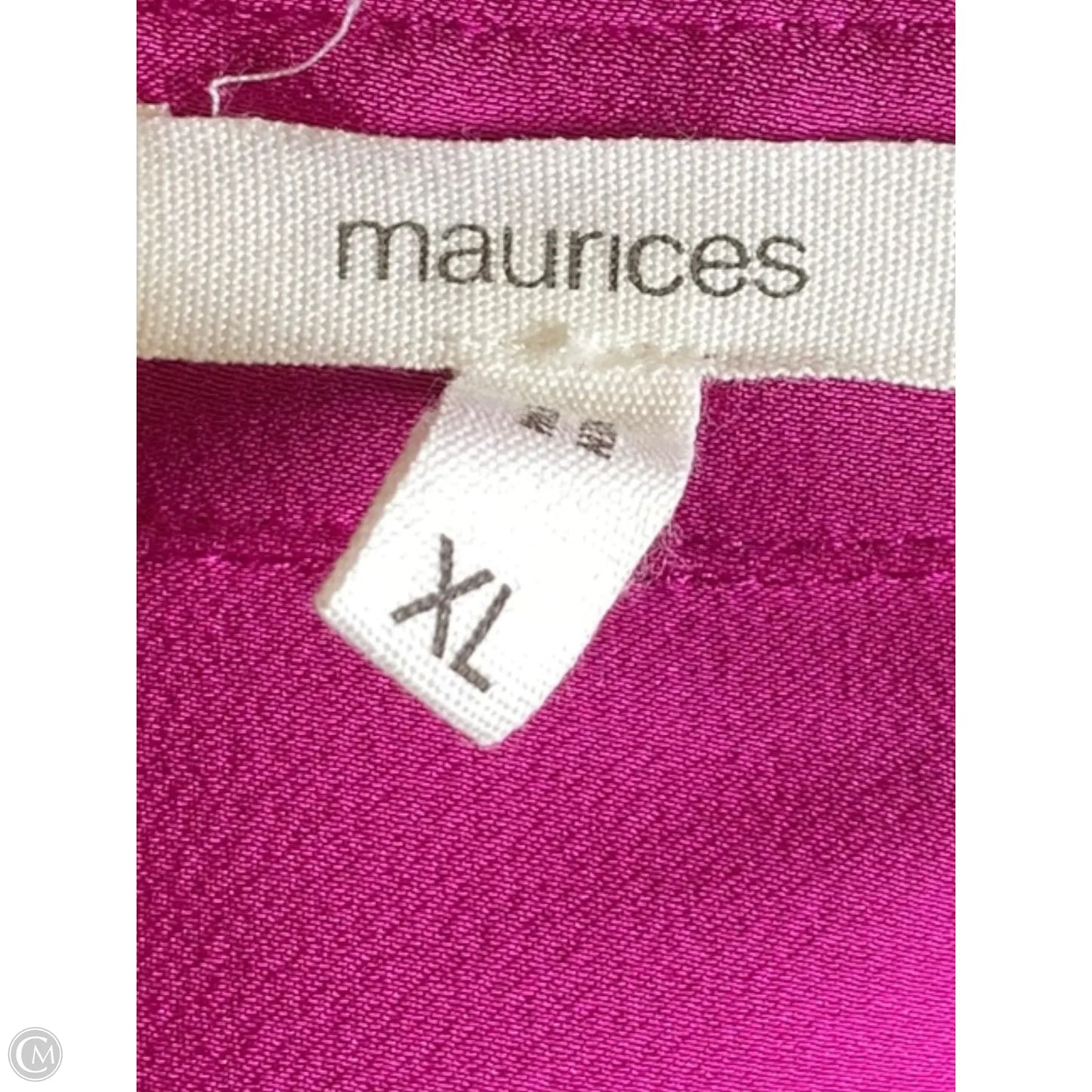 Top Long Sleeve By Maurices In Purple, Size: Xl