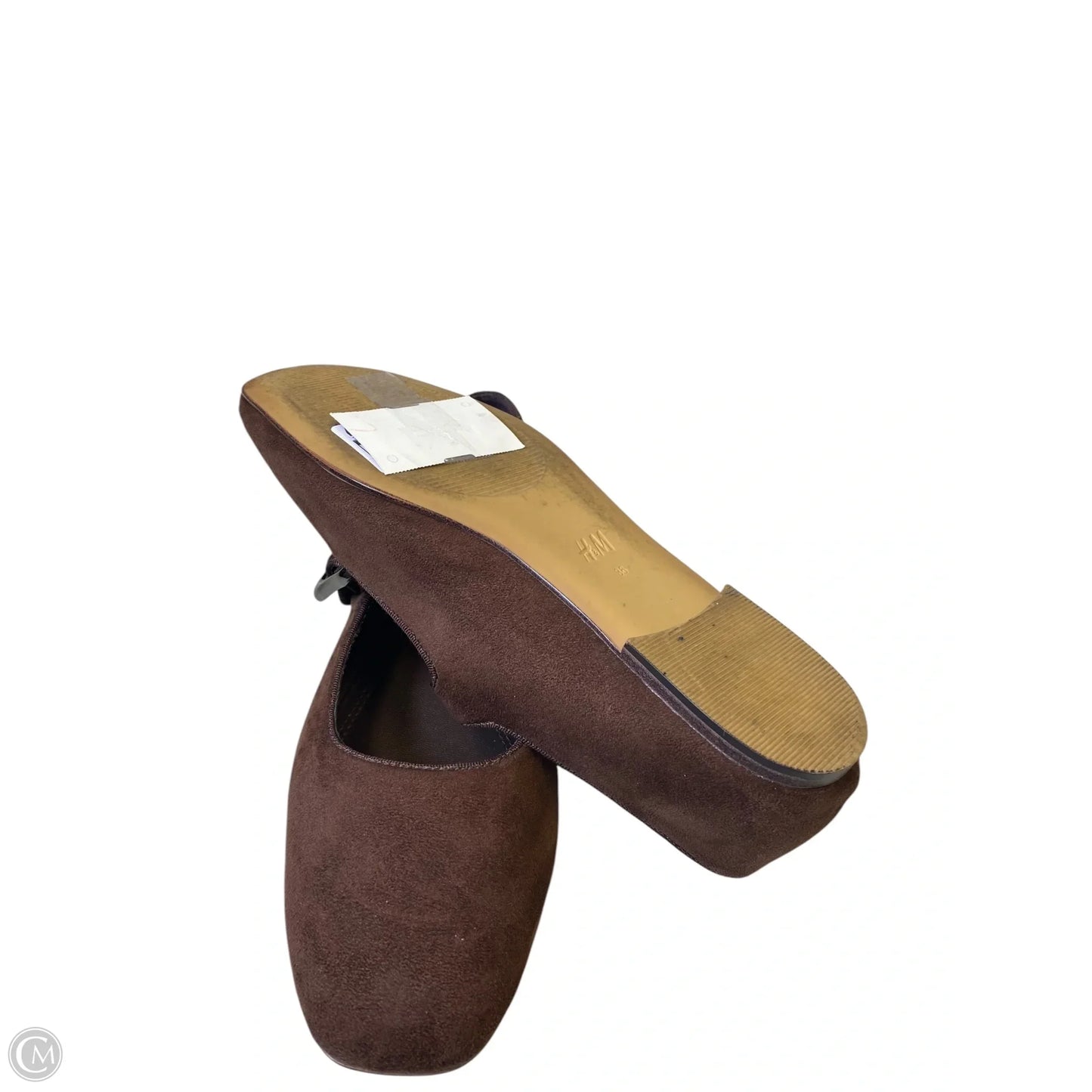 Shoes Flats By H&m In Brown, Size: 5