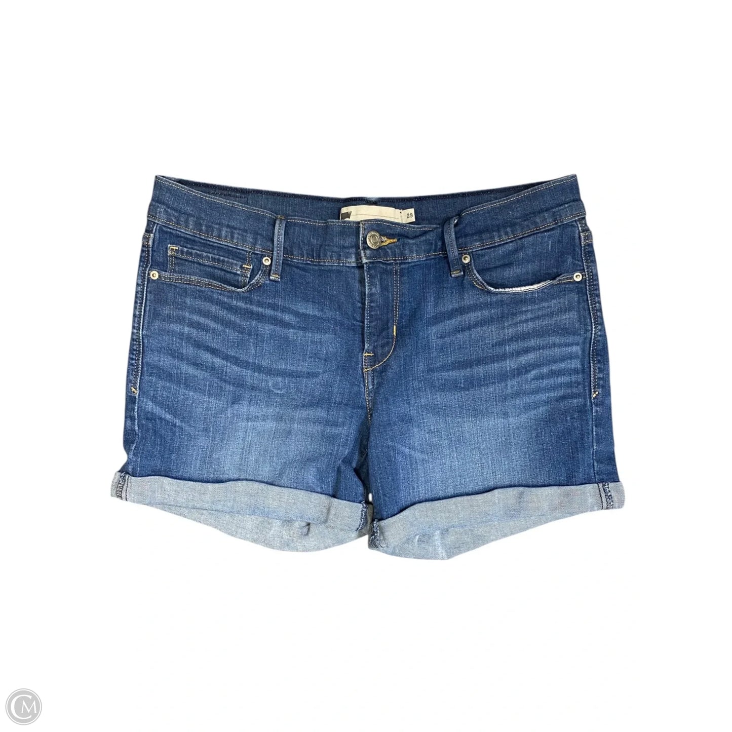 Shorts By Levis In Blue Denim, Size: 8