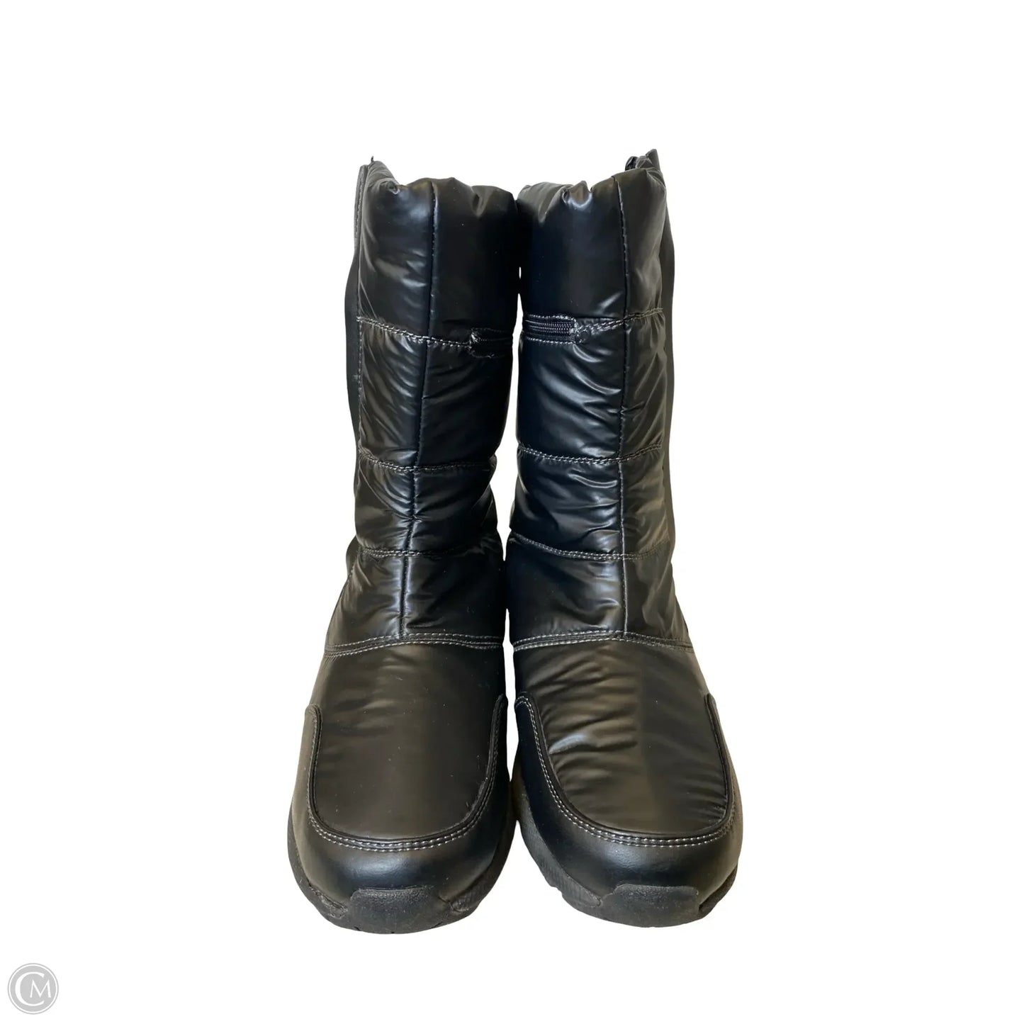 Boots Ankle Flats By Sporto In Black, Size: 8