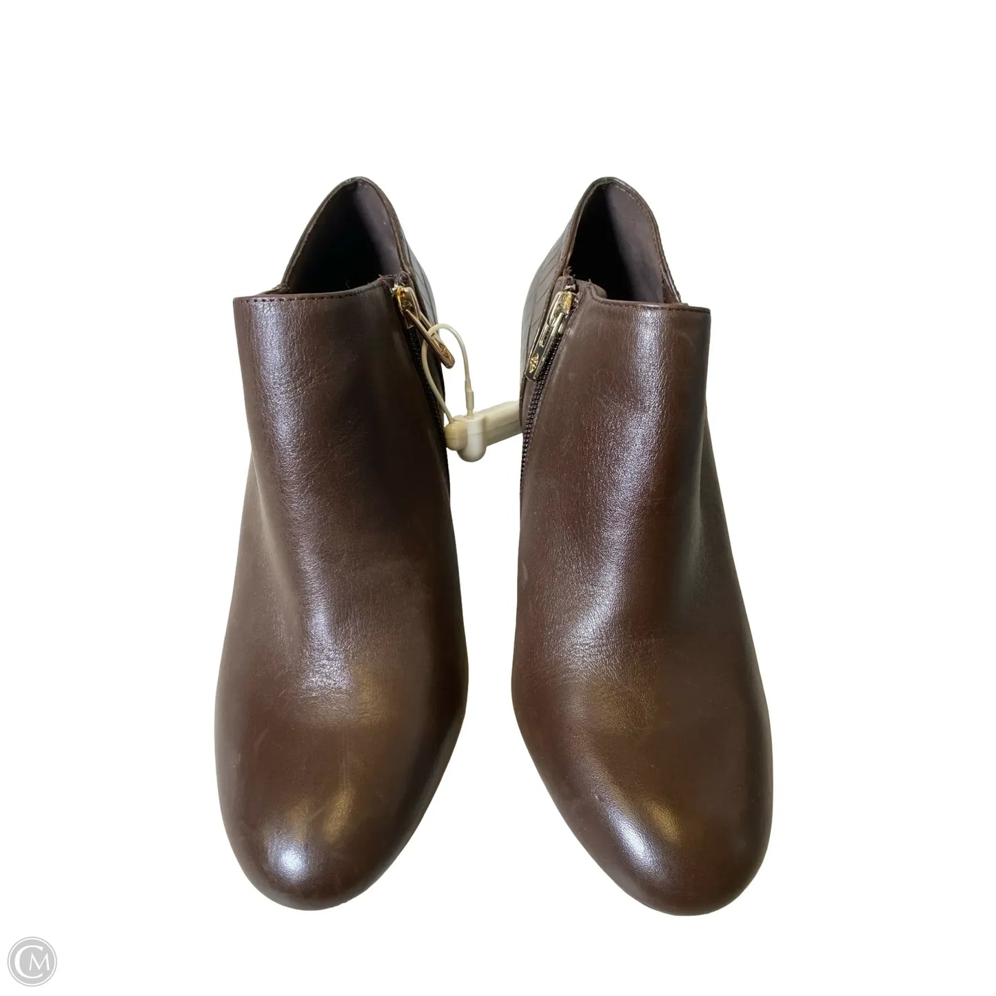 Boots Ankle Heels By Antonio Melani In Brown, Size: 7.5