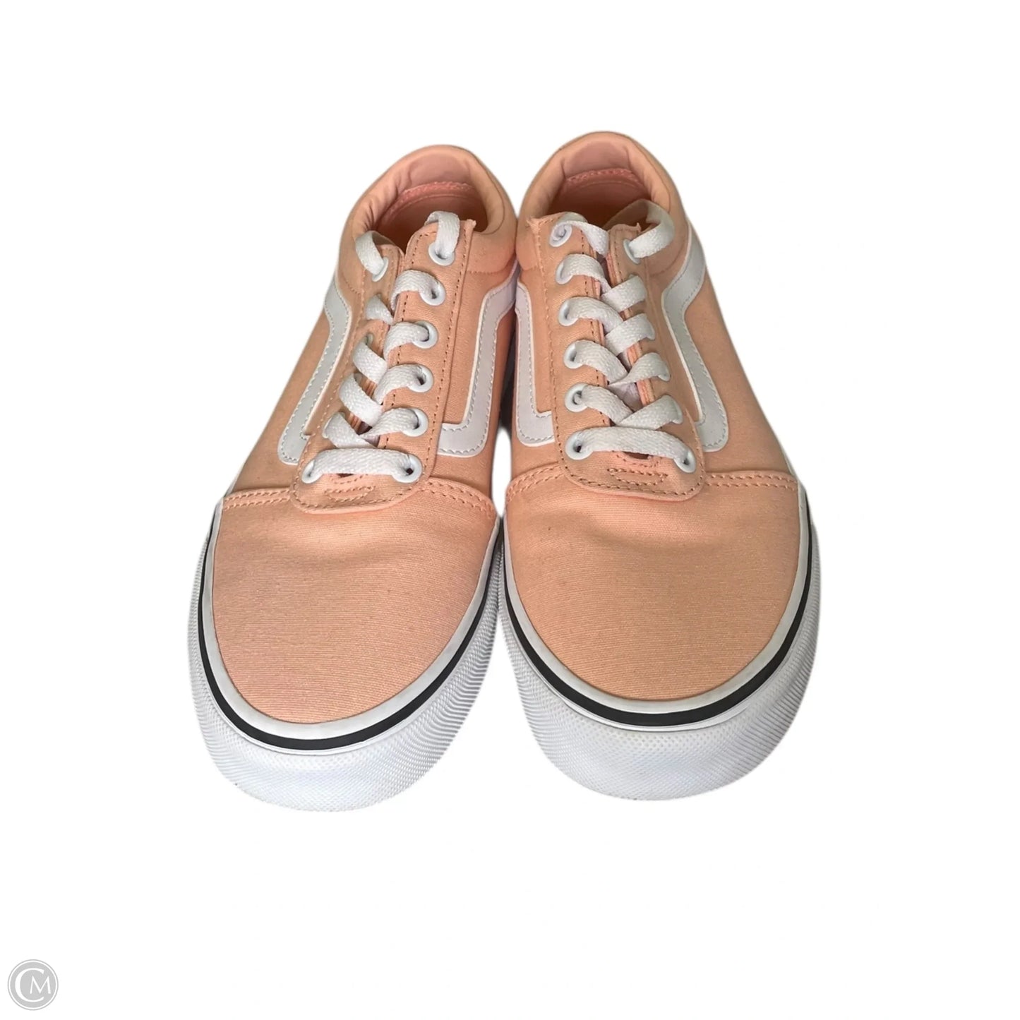 Shoes Sneakers By Vans In Peach, Size: 8
