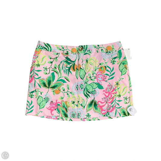 Skort Designer By Lilly Pulitzer In Multi-colored, Size: 8