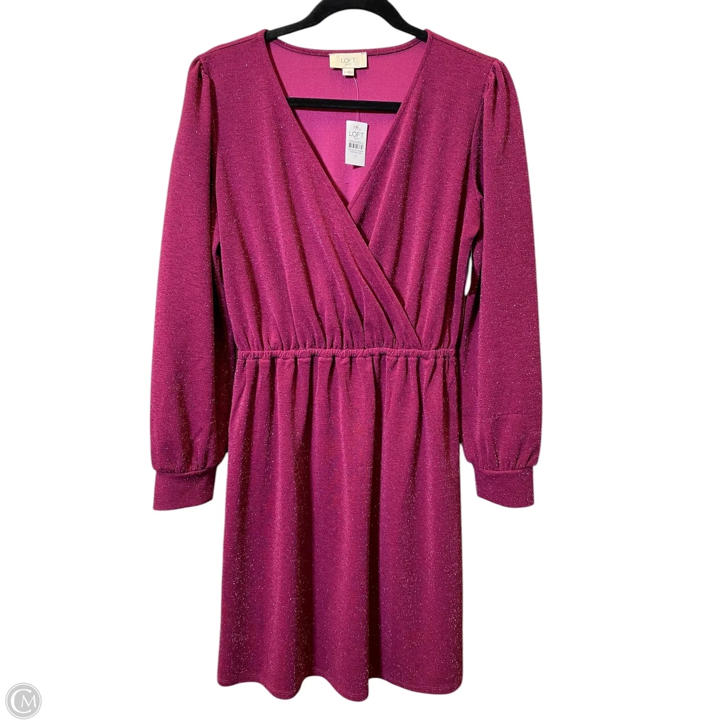 Dress Casual Short By Loft In Purple, Size: S