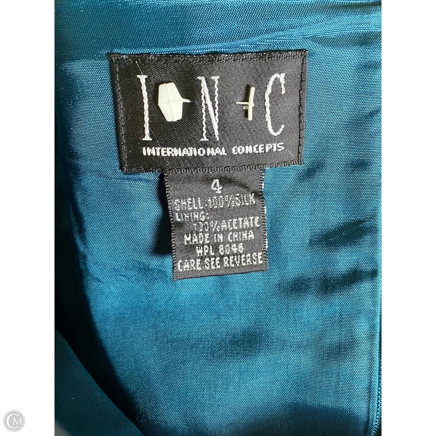 Dress Party Long By Inc In Blue, Size: S