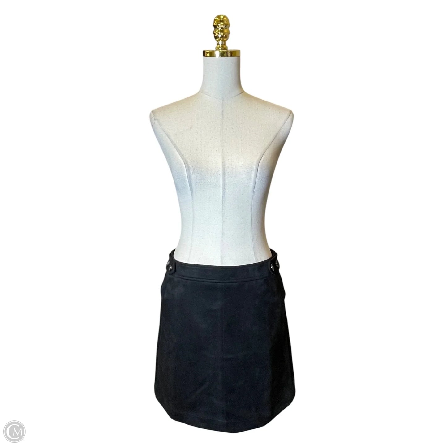 Skirt Midi By Loft In Black, Size: 4