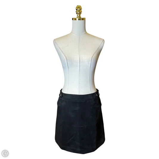 Skirt Midi By Loft In Black, Size: 4