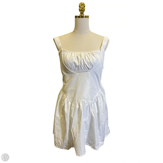 Dress Casual Midi By Tcec In White, Size: M