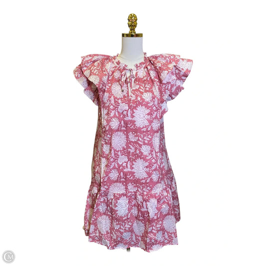 Dress Casual Midi By Entro In Pink, Size: L