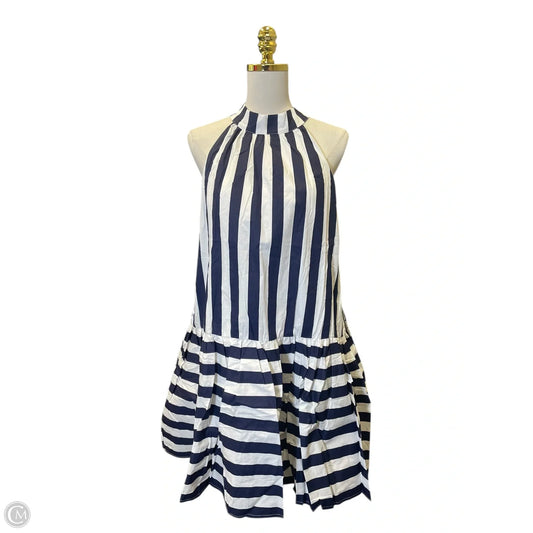 Dress Casual Midi By Entro In Striped Pattern, Size: L