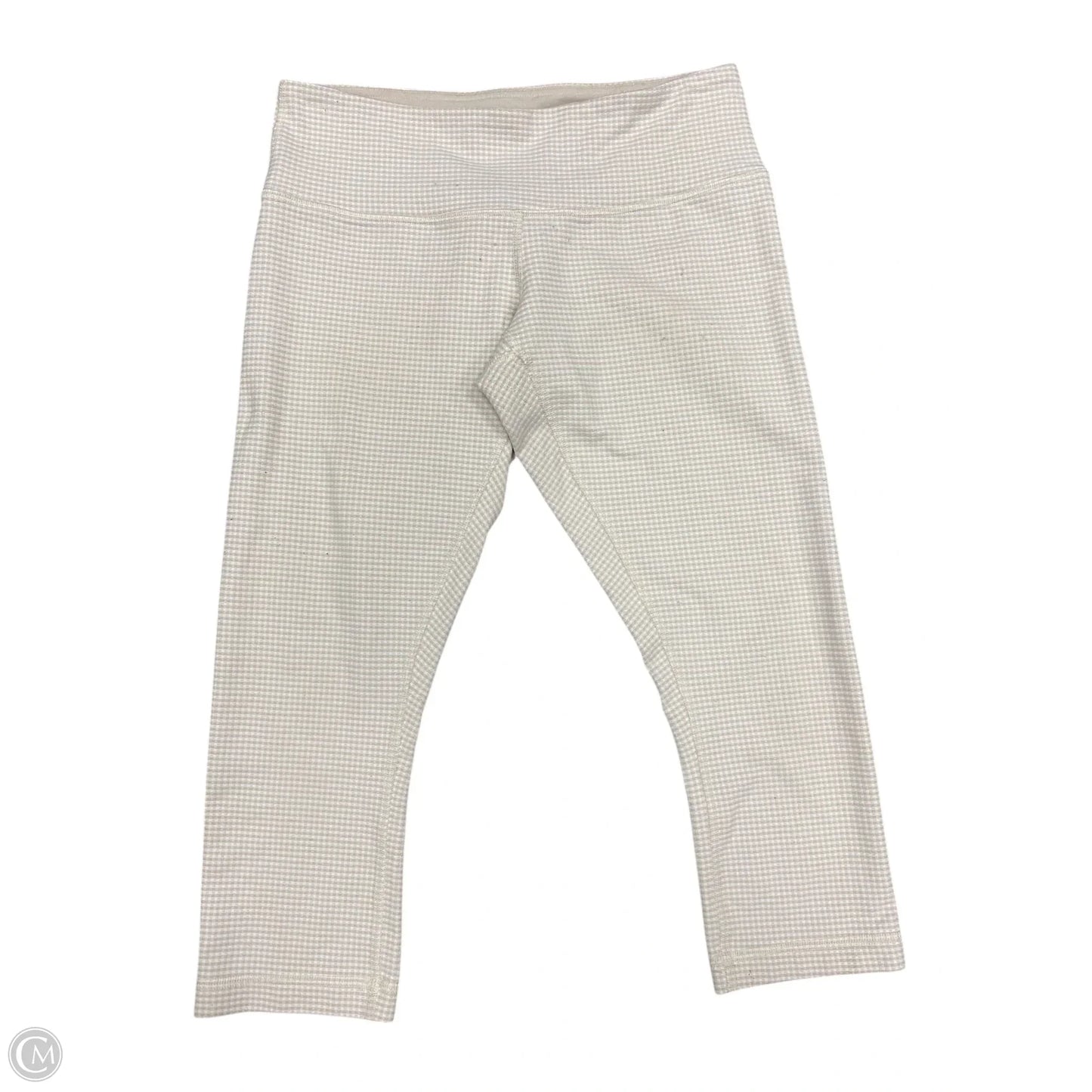 Athletic Leggings By Lululemon In White, Size: 6