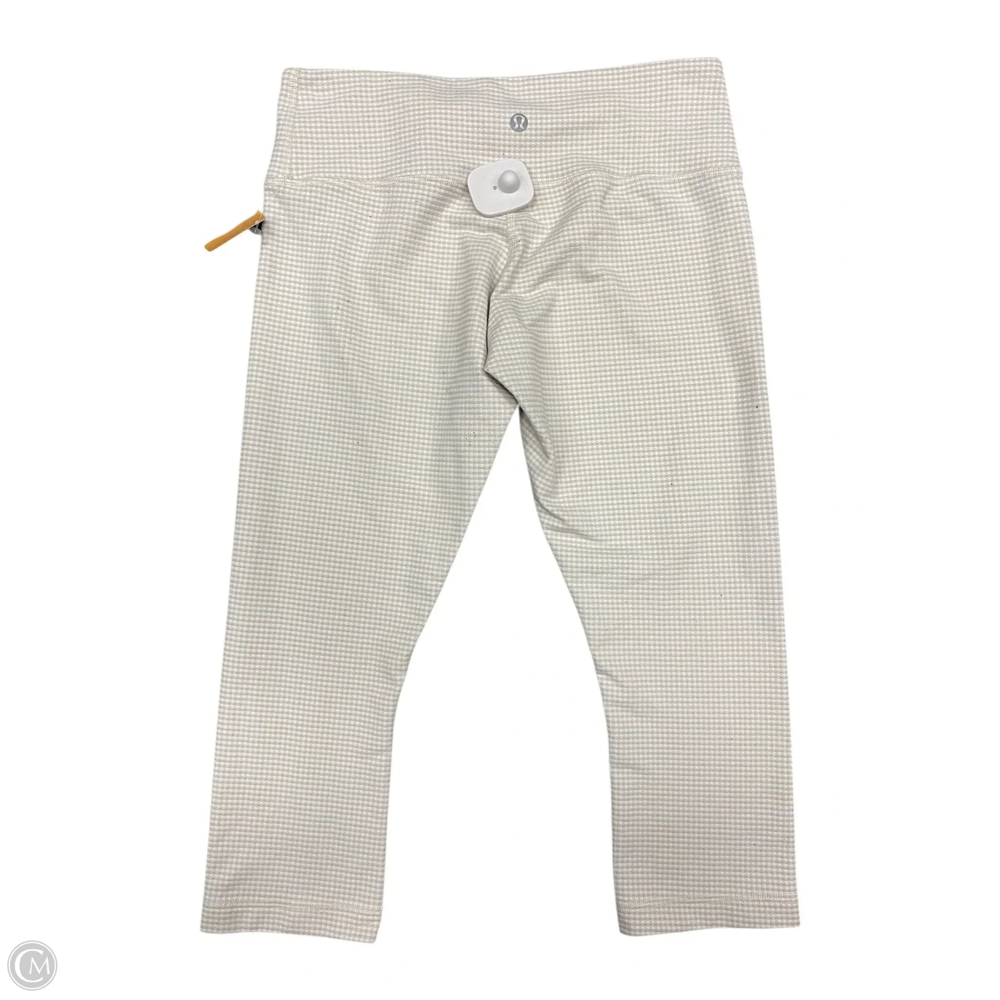 Athletic Leggings By Lululemon In White, Size: 6