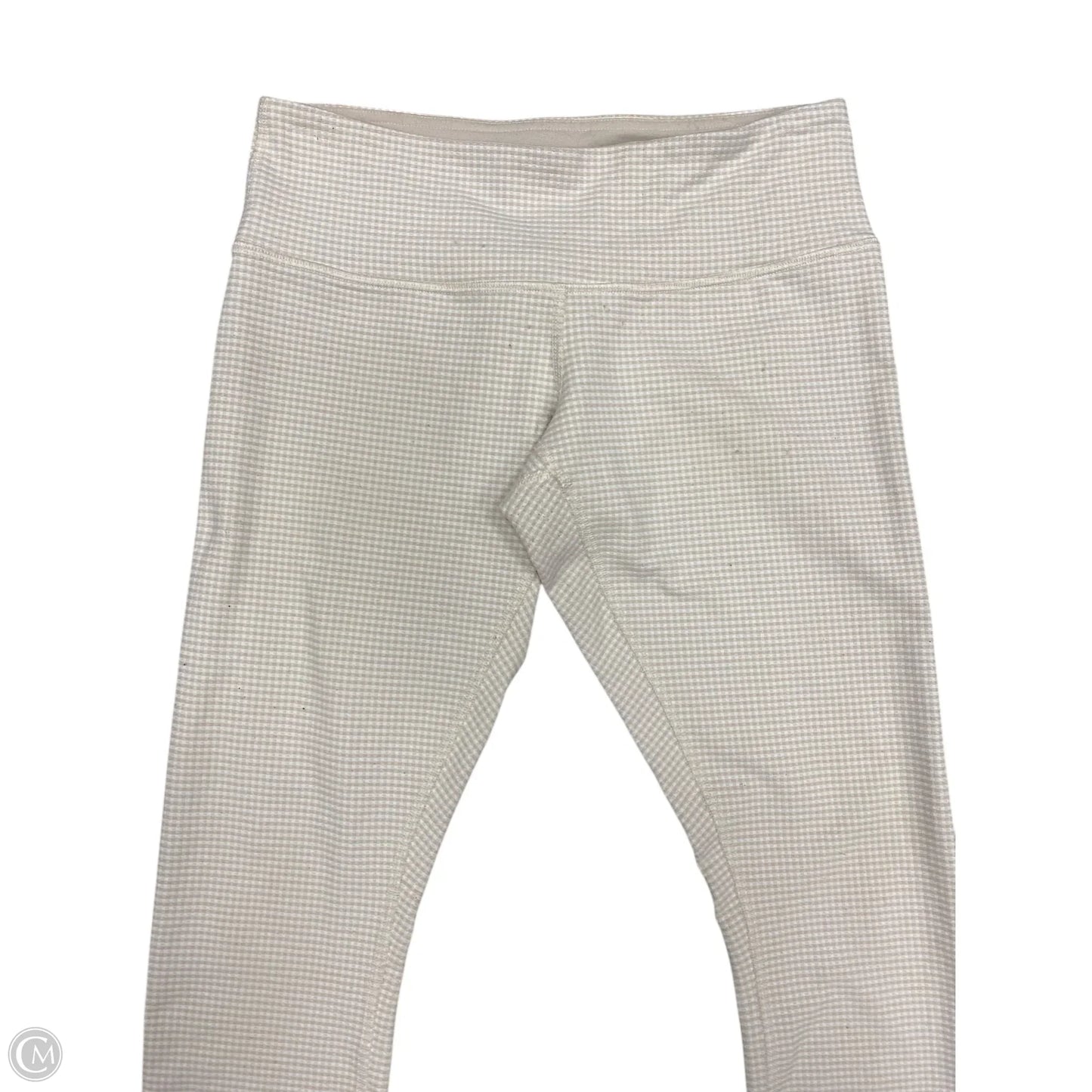 Athletic Leggings By Lululemon In White, Size: 6