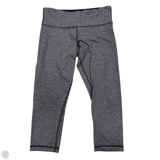 Athletic Leggings By Lululemon In Grey, Size: 8