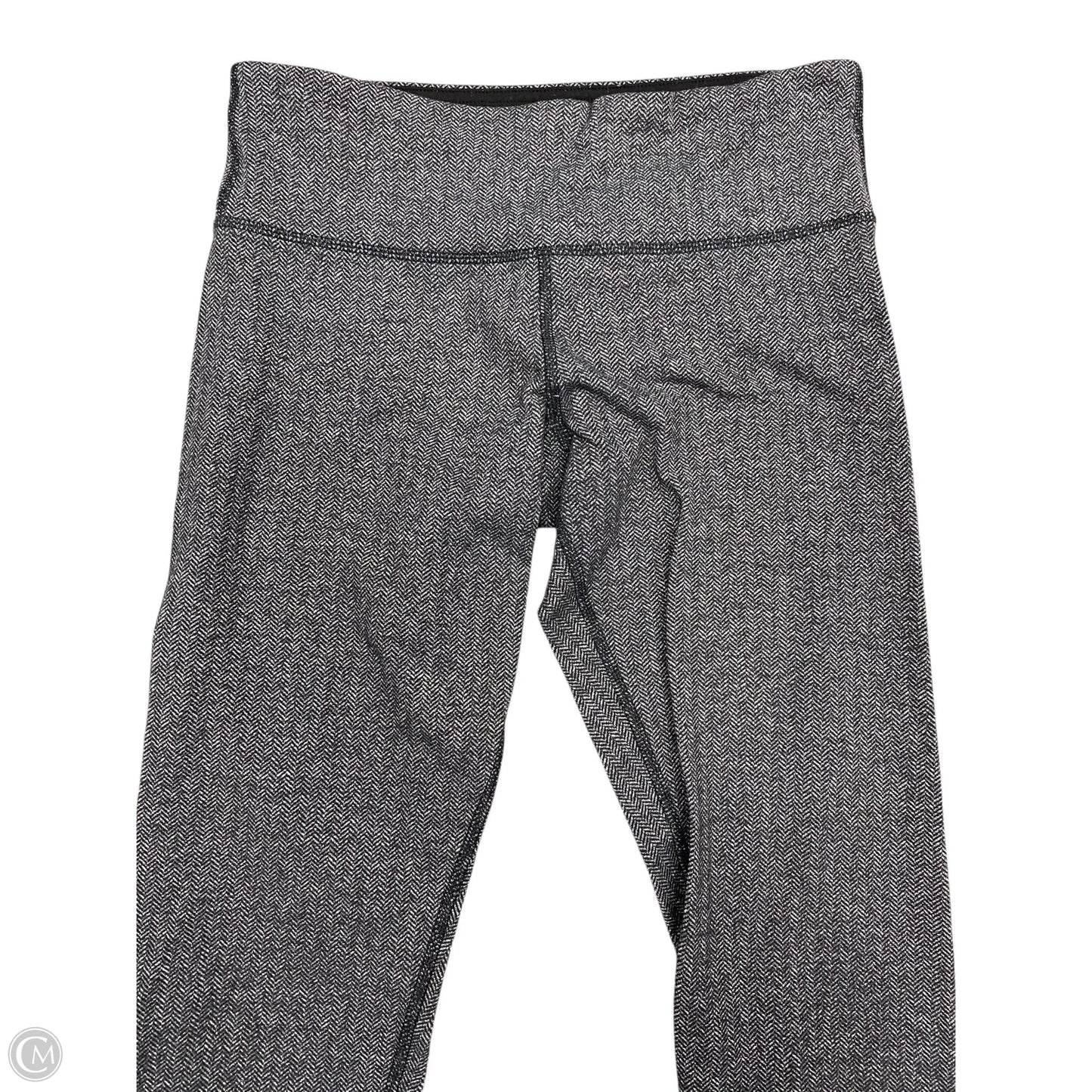 Athletic Leggings By Lululemon In Grey, Size: 8