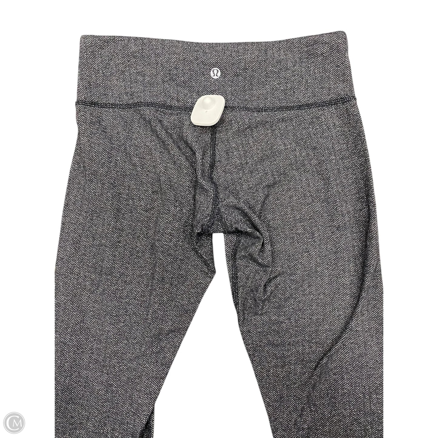 Athletic Leggings By Lululemon In Grey, Size: 8