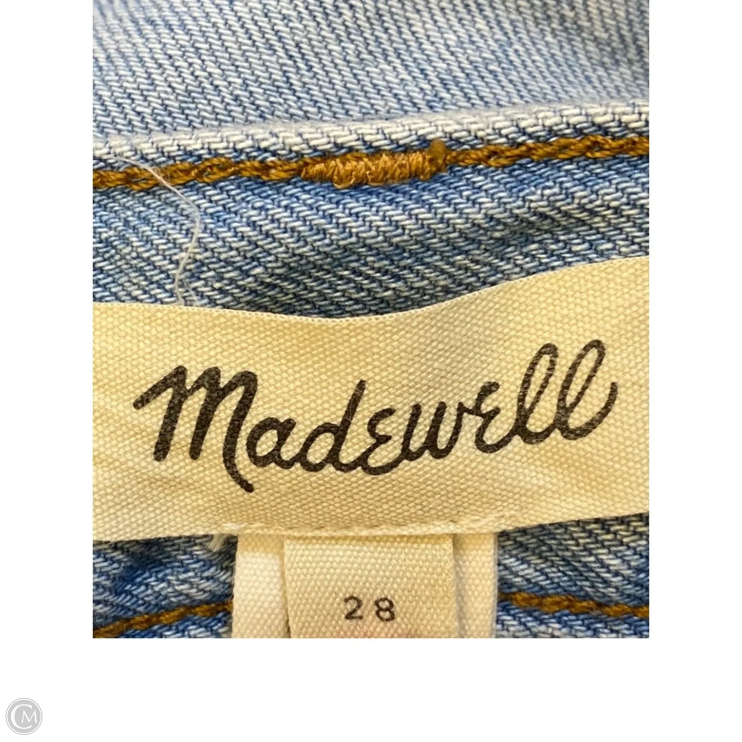 Skirt Maxi By Madewell In Blue, Size: 6