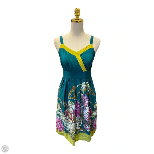 Dress Casual Midi By Maeve In Multi-colored, Size: S