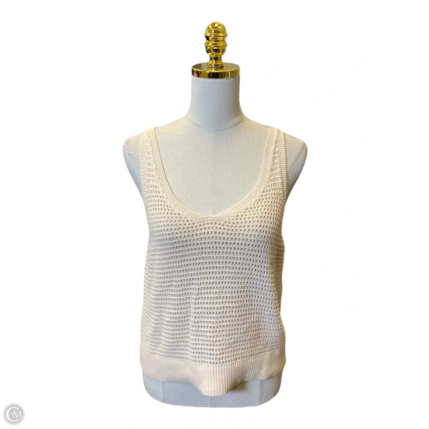 Tank Top By Banana Republic In Beige, Size: S