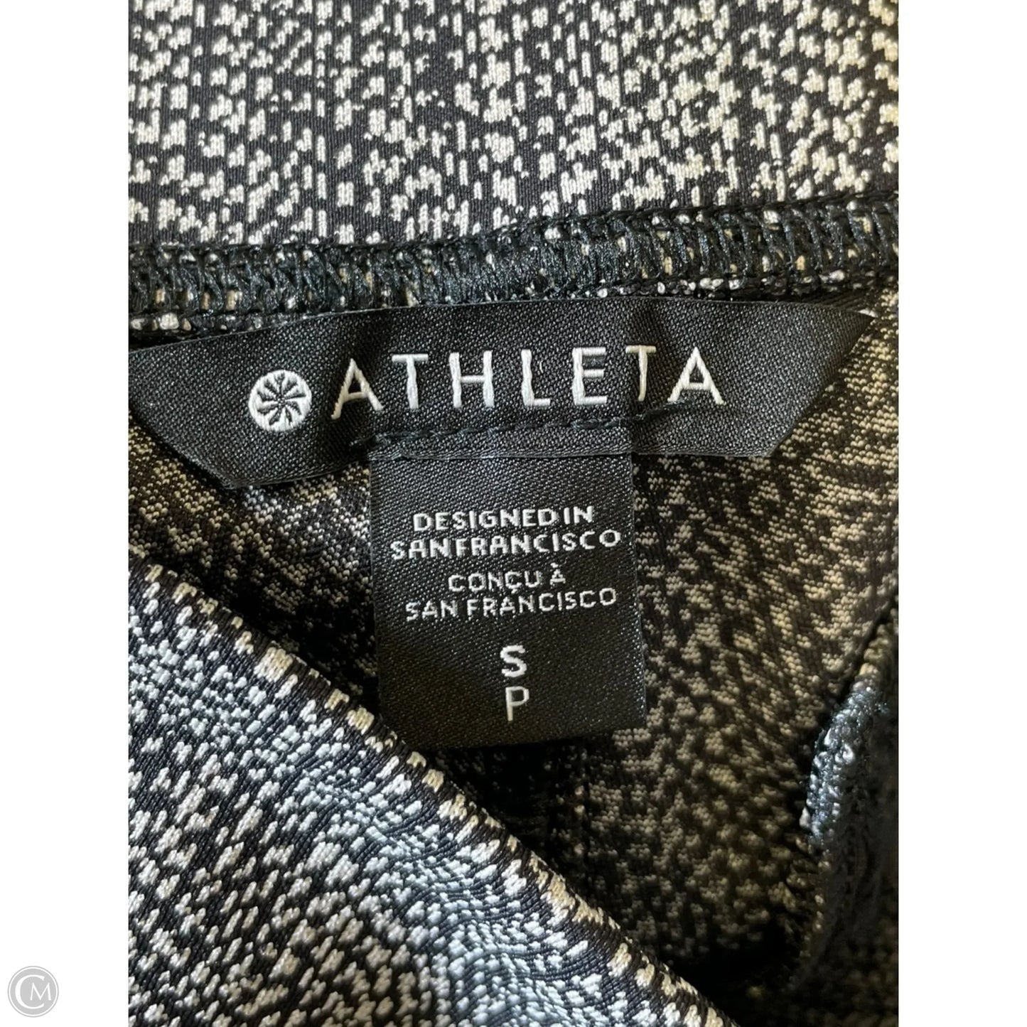 Athletic Leggings By Athleta In Grey, Size: Sp