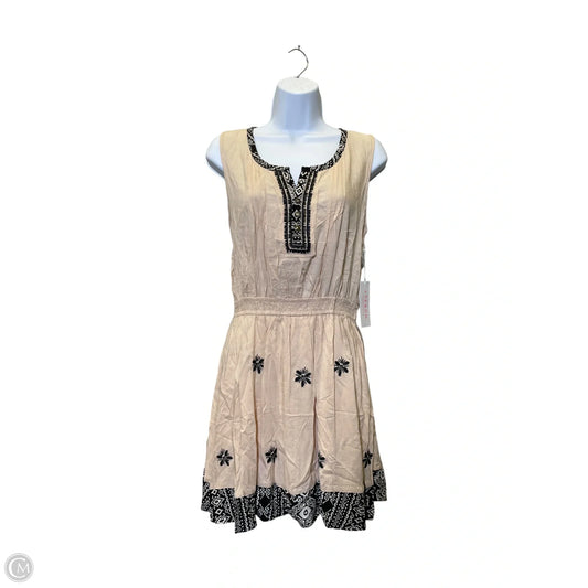 Dress Casual Midi By Peach Love Cream California In Multi-colored, Size: M