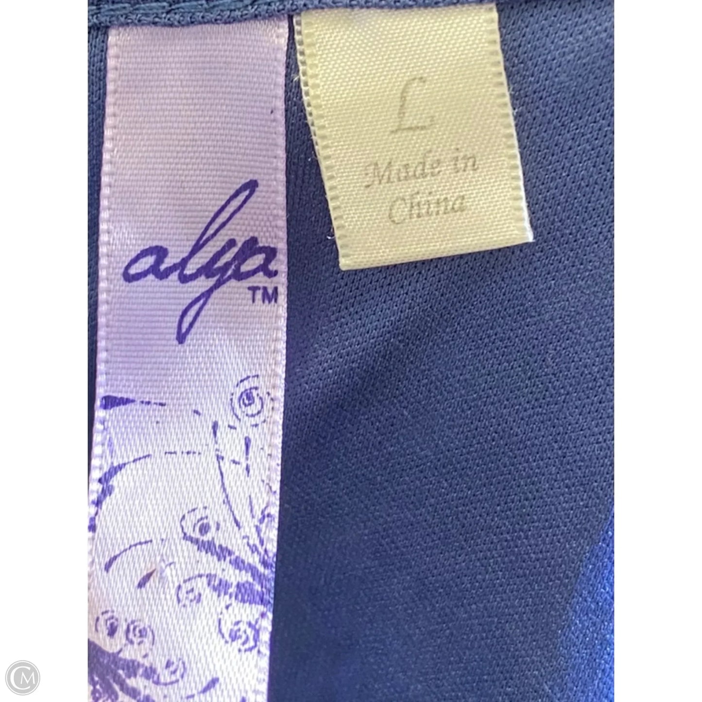 Dress Casual Midi By Alya In Blue, Size: L