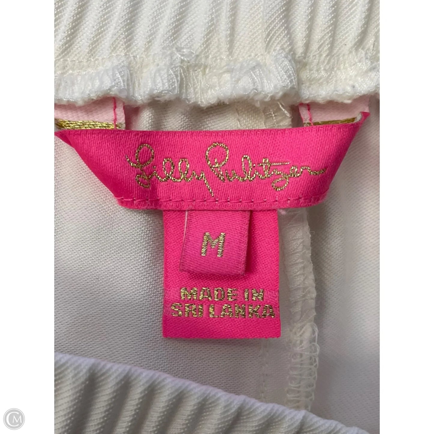 Pants Designer By Lilly Pulitzer In Cream, Size: M