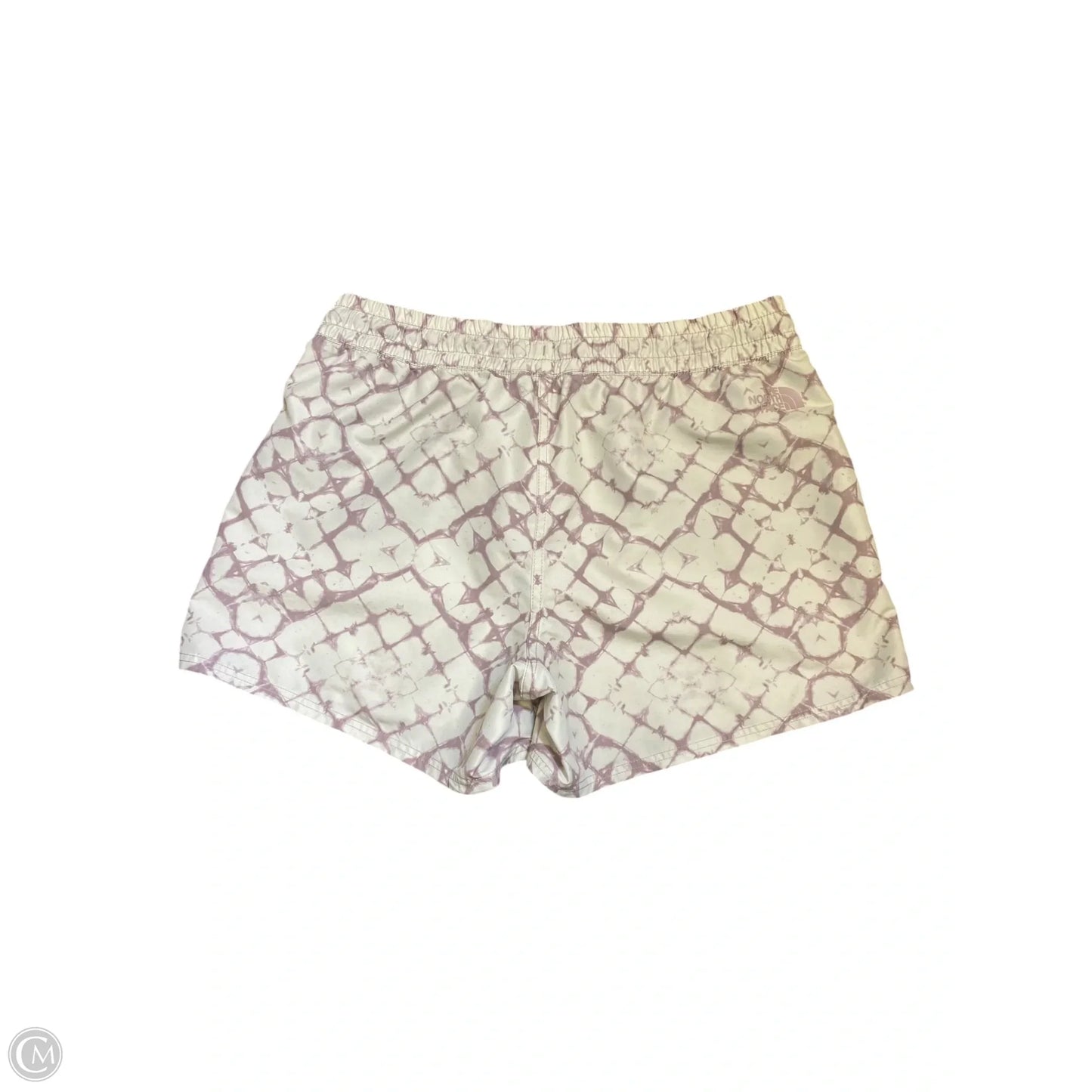 Athletic Shorts By The North Face In Cream & Purple, Size: L