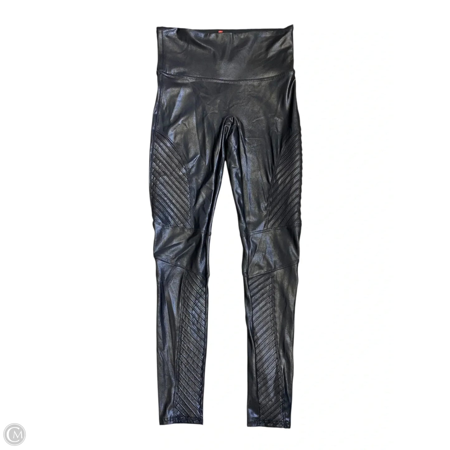 Athletic Leggings By Spanx In Black, Size: M