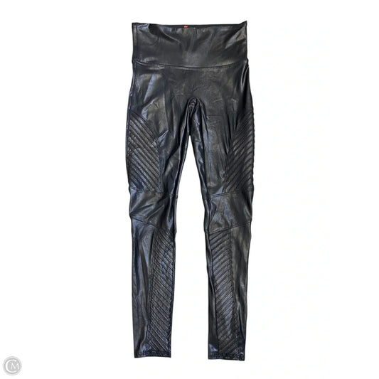 Athletic Leggings By Spanx In Black, Size: M