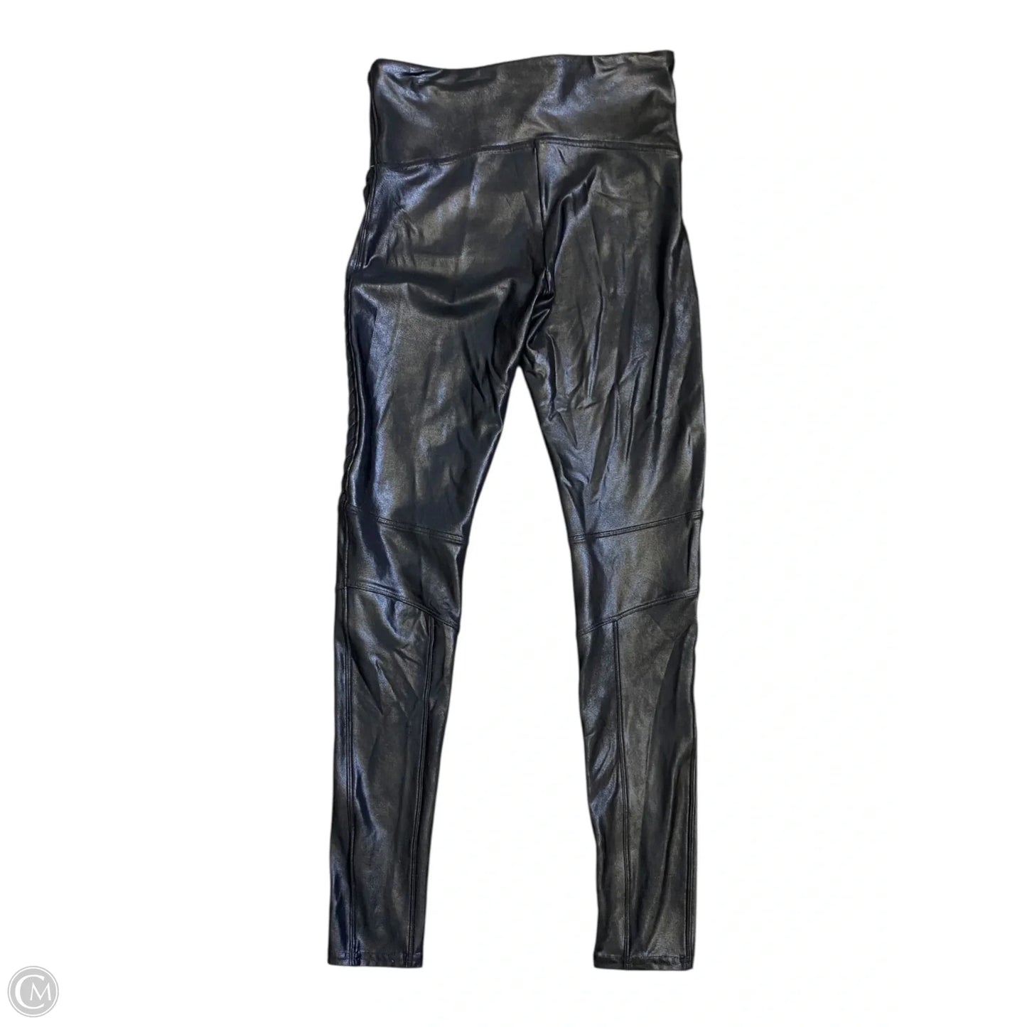 Athletic Leggings By Spanx In Black, Size: M