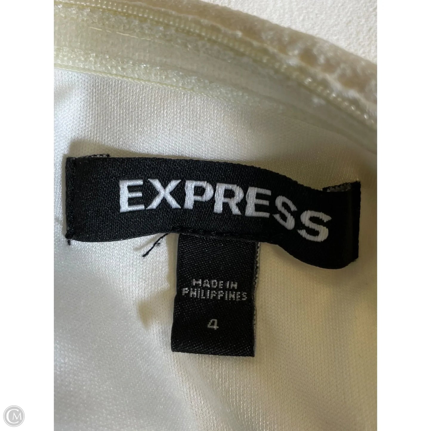 Jumpsuit By Express In Cream, Size: Small