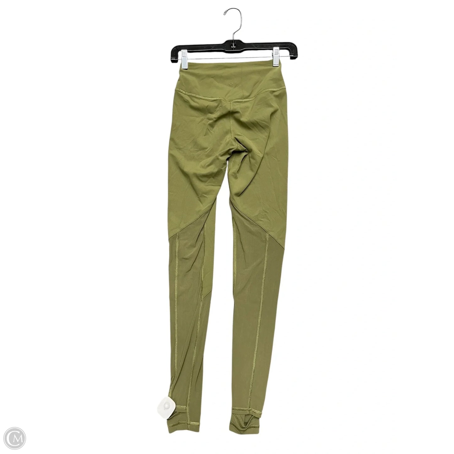 Athletic Leggings By Lululemon In Green, Size: S