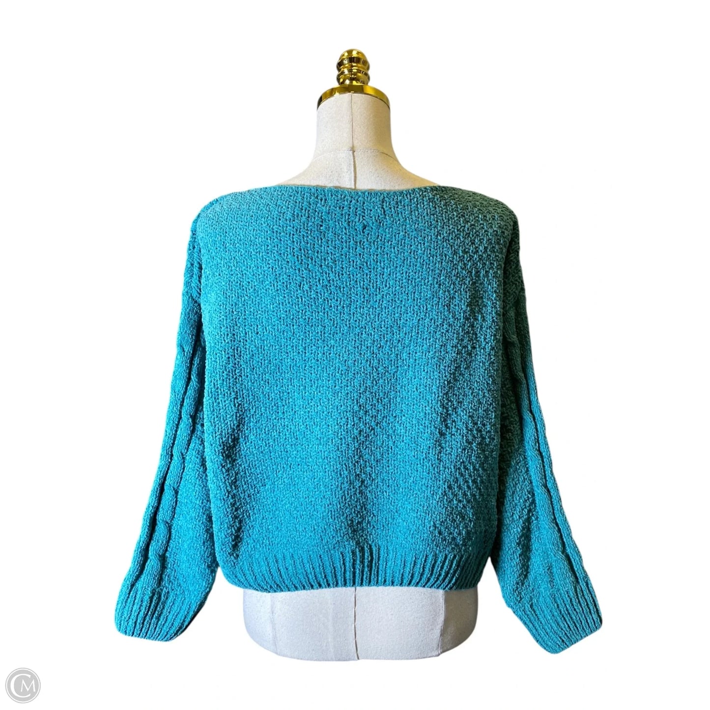 Sweater By Favlux In Green, Size: S