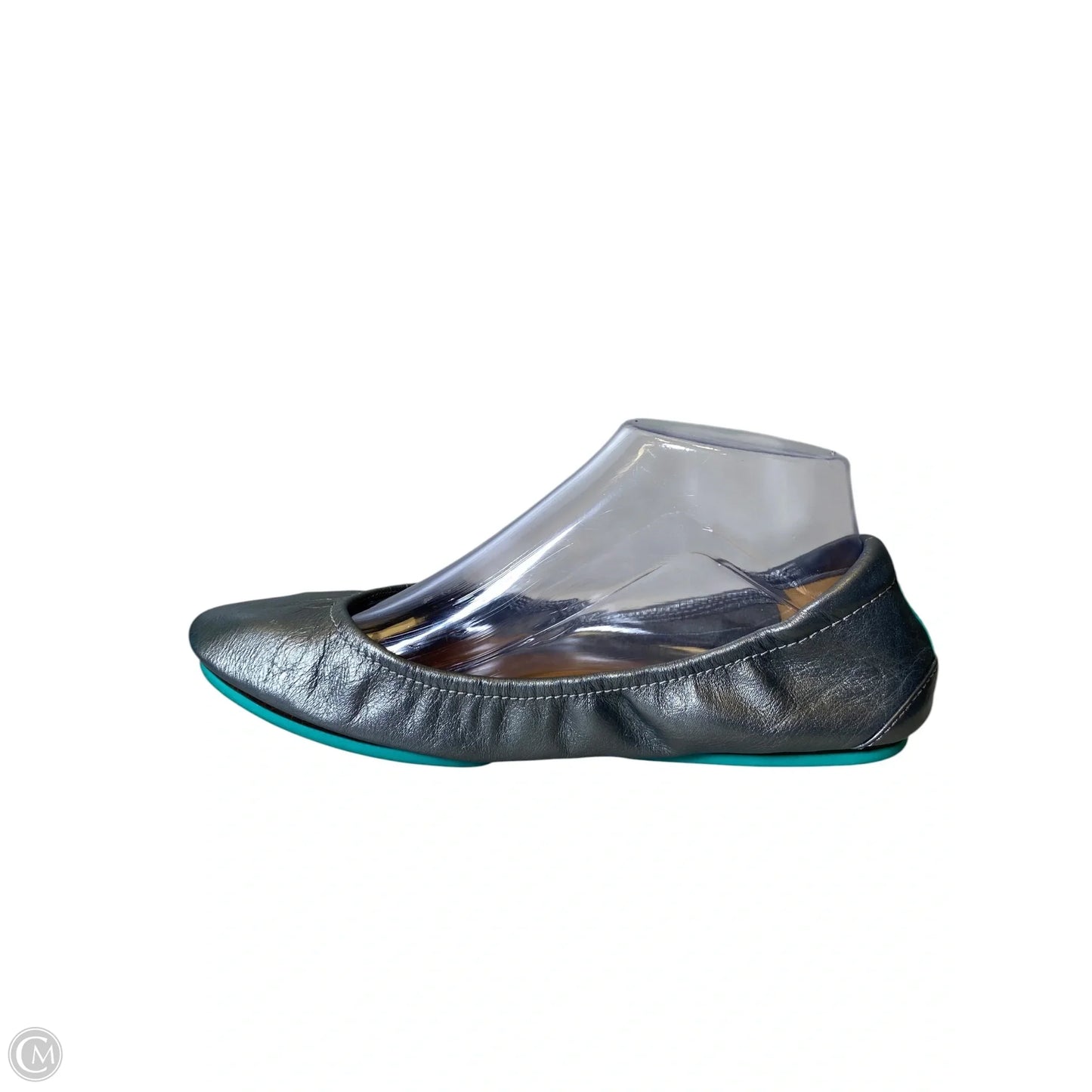 Sandals Flats By Tieks In Silver, Size: 8