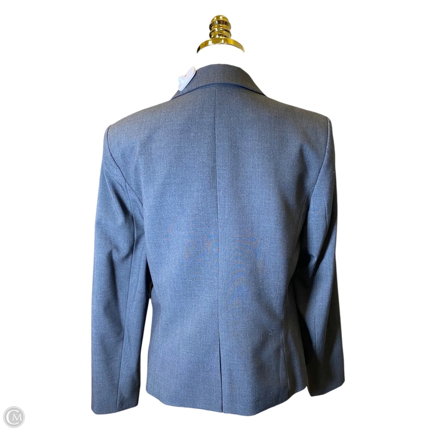 Blazer By Calvin Klein In Grey, Size: 10